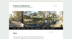 Desktop Screenshot of friendsofglenthorne.org.au